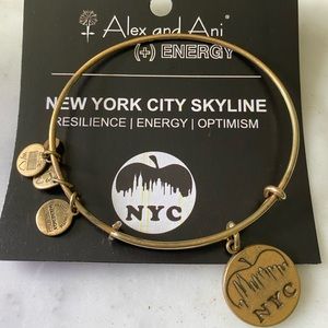 Alex and Ani NYC skyline bangle